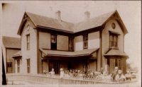 Building Masterson house South East side c1910