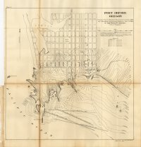 City of Port Orford Map - 1895 small