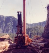 Logging tower