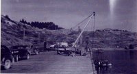 Maritime dock piling hoist c1935