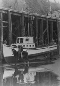 maritime dock piling c1967 mary linda guerin lois miller