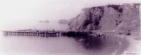maritime dock piling gilbert gable jetty c1945
