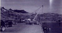 maritime dock piling pre jetty c1939