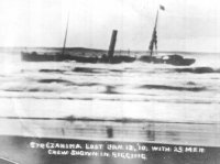 maritime shipwreck ss czarina 1910 01 12