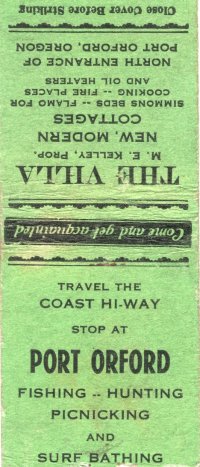 Matchbook - The Villa Matchbook - Surf Bathing