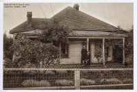 Home of Tom and Lizzie Lane - Coquille, Oregon - 1924 - Nix