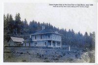 James Hughes home on the Sixes River at Cape Blanco - 1900 - Nix