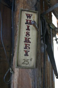Dement Ranch Whiskey sign 2003 - Malamud