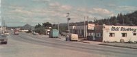 View Port Orford Hwy 101 and 8th St c1960