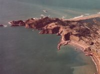 Aerial Port Orford c1990