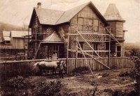 Building Lindberg house c1892