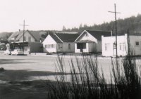 Building Port Orford Hwy 101 and 10th c1950 1