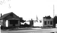 Building Port Orford Hwy 101 and 10th c1950