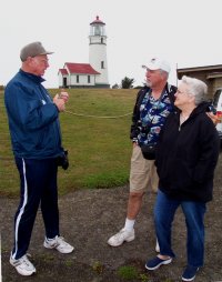 Cape Blanco lighthouse docent frank cramer