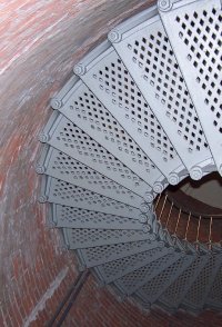 Cape Blanco lighthouse stairs 1