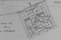 City of Port Orford Map - 1856 Original Plat William Tichenor