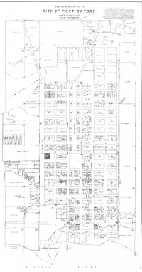 City of Port Orford Map - 1949 Assessors