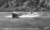 Gold Beach Rogue River Jerrys Jetboats c1950