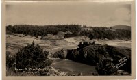 Hwy 101 - Scene at Port Orford Oregon - Hiway 101 - Dot Dotson - c1940