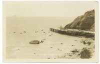 Maritime - Dock - Piling - pre-Jetty - postmarked 1928-0920