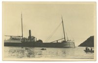 Maritime - Shipwreck SS Bandon viewed from beach - 1916-0927