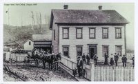 Knapp Hotel - Port Orford, Oregon - 1899 - Nix