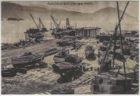 Port Orford dock circa early 1940s - Nix
