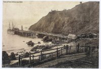 Port of Port Orford circa 1900 - Nix