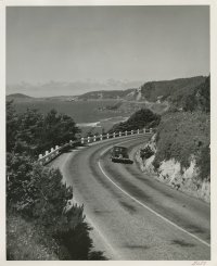 View - Port Orford towards Rocky Point - 1953-1122
