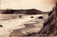 View Port Orford South end from Hubbard Creek c1910