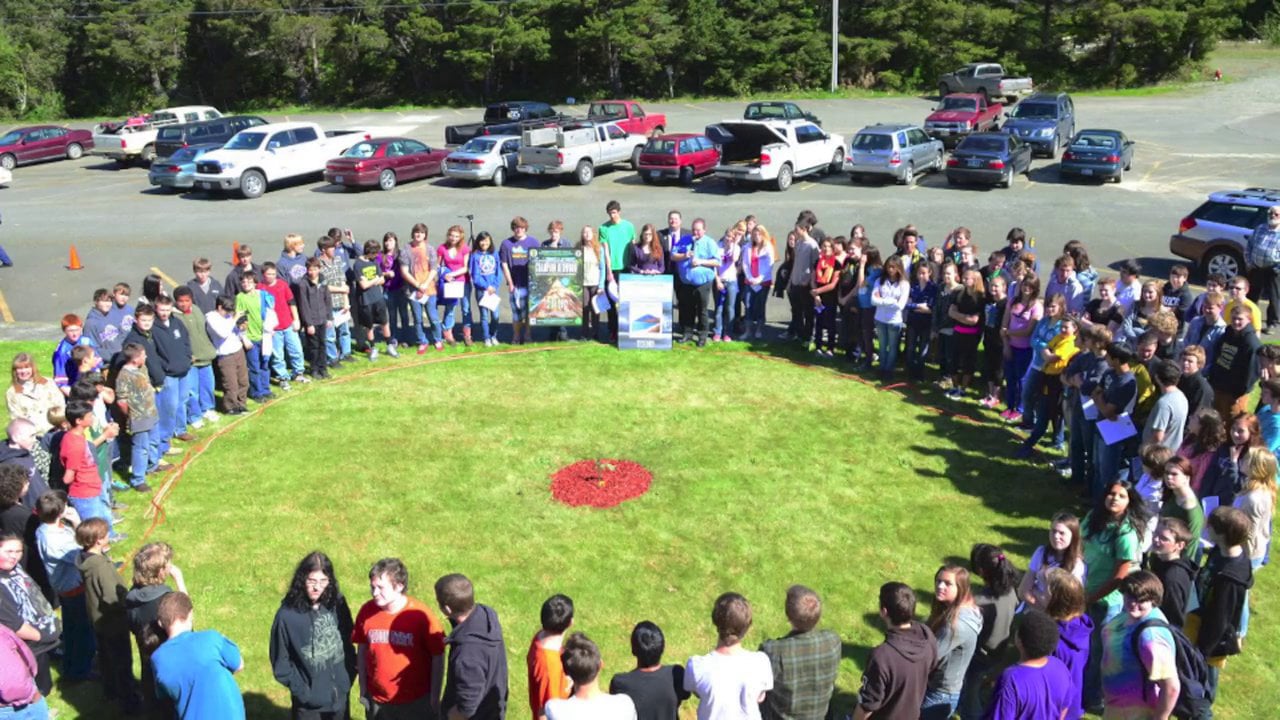 Earth Day 2013 - Pacific High School, Port Orford, OR
